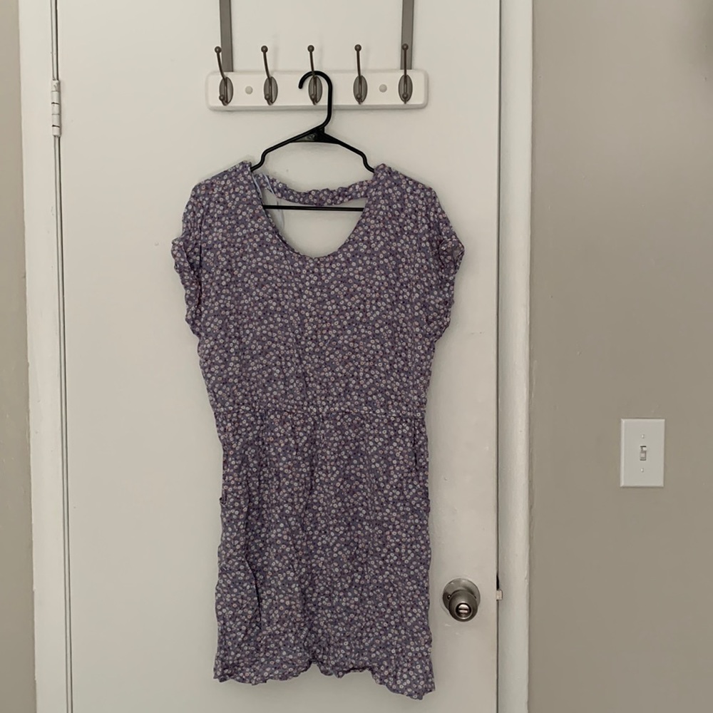 NEW with Tag Pink republic’s blue flower mini dress